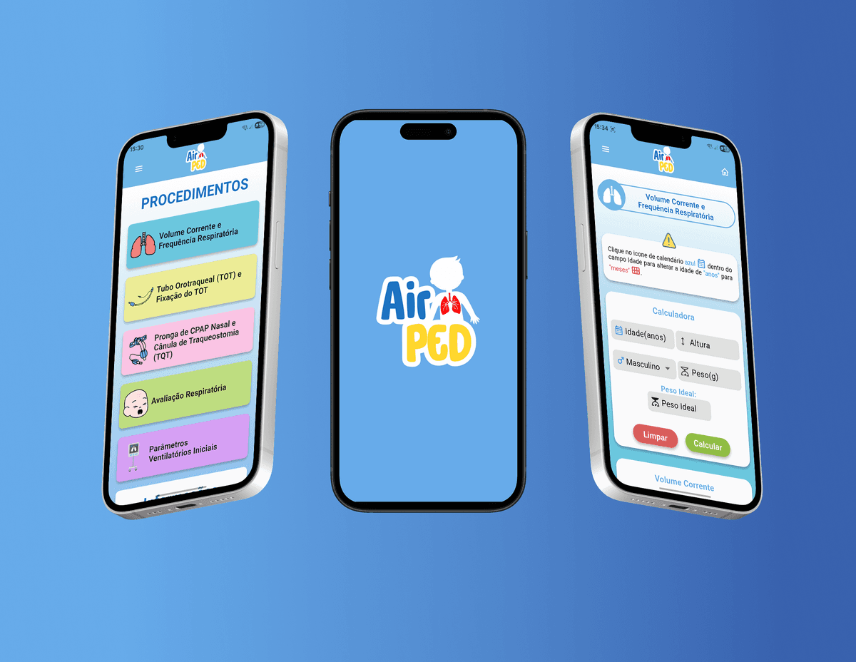 🫁 AirPed – Cálculos e Medições para Fisioterapia Pediátrica em UTIs