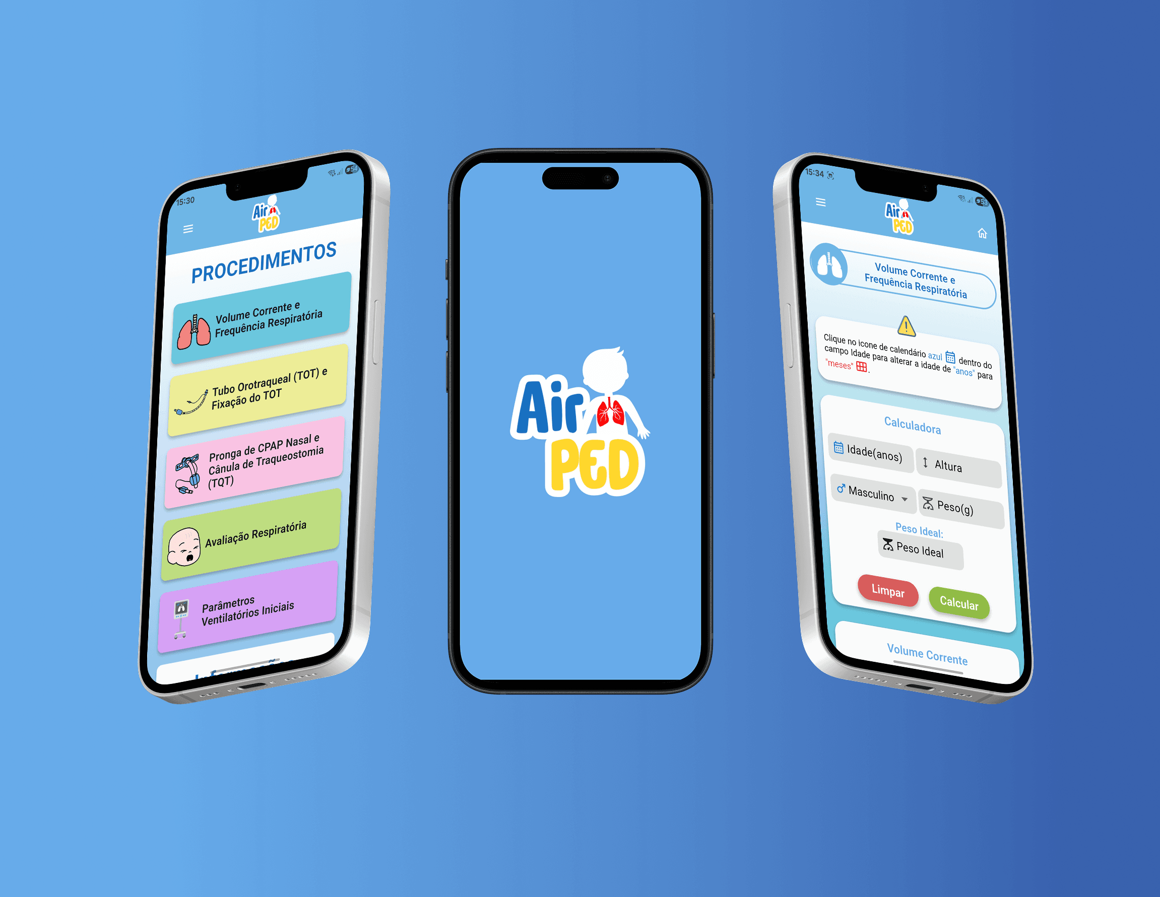 🫁 AirPed – Cálculos e Medições para Fisioterapia Pediátrica em UTIs